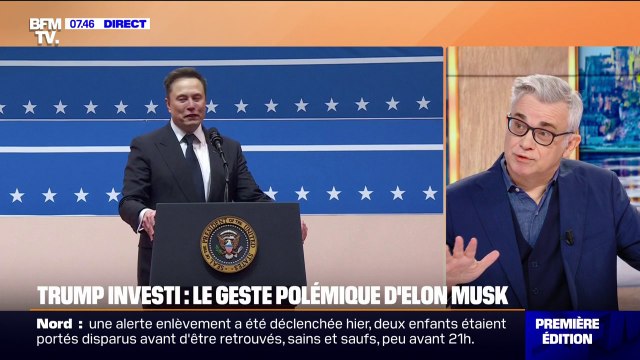 C'est plus maladroit que volontaire : le biographe français d'Elon Musk réagit au geste polémique du milliardaire