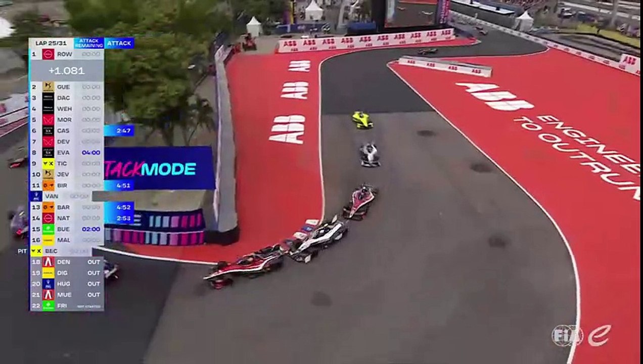 FormulaE 2025. Round 1. São Paulo Full Race Part 2