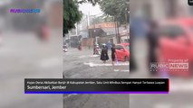 Diguyur Hujan Deras Akibatkan Banjir di Kabupaten Jember, Satu Unit Minibus Sempat Hanyut Terbawa Luapan Air