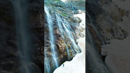Hakkari Cilo Glacier Waterfall