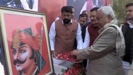 महाराणा प्रताप की पुण्यतिथि जदयू की ओर से स्वाभिमान दिवस के रूप में मनाया गया राजपूत वोटरों पर नजर