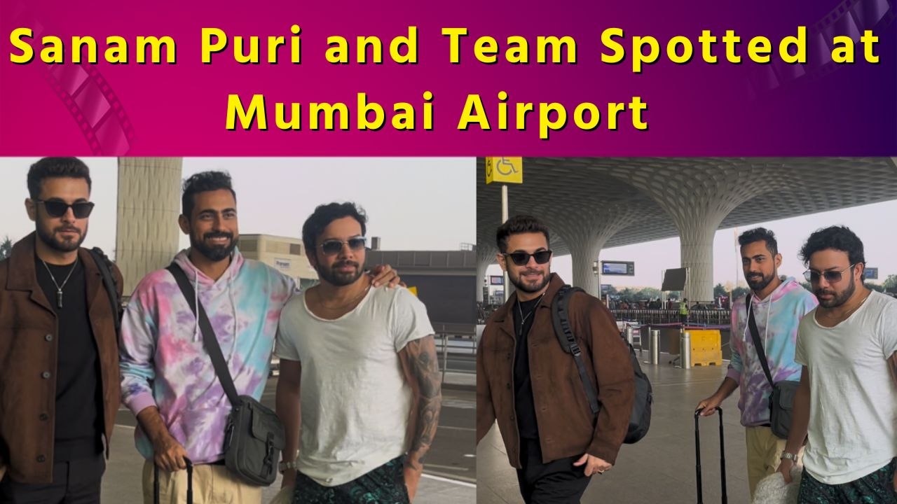 The Sensational Band: SANAM boys spotted at the Mumbai airport
