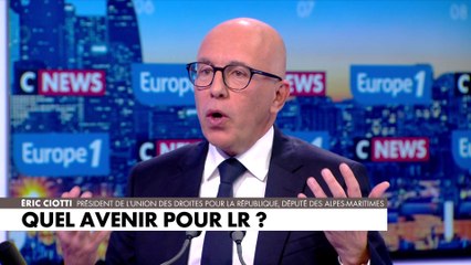 Éric Ciotti : «Je n'accepte pas qu'on gouverne le pays à gauche. Je n'accepte pas cette dérive»