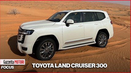 Toyota Land Cruiser 300: il fuoristrada al test del deserto