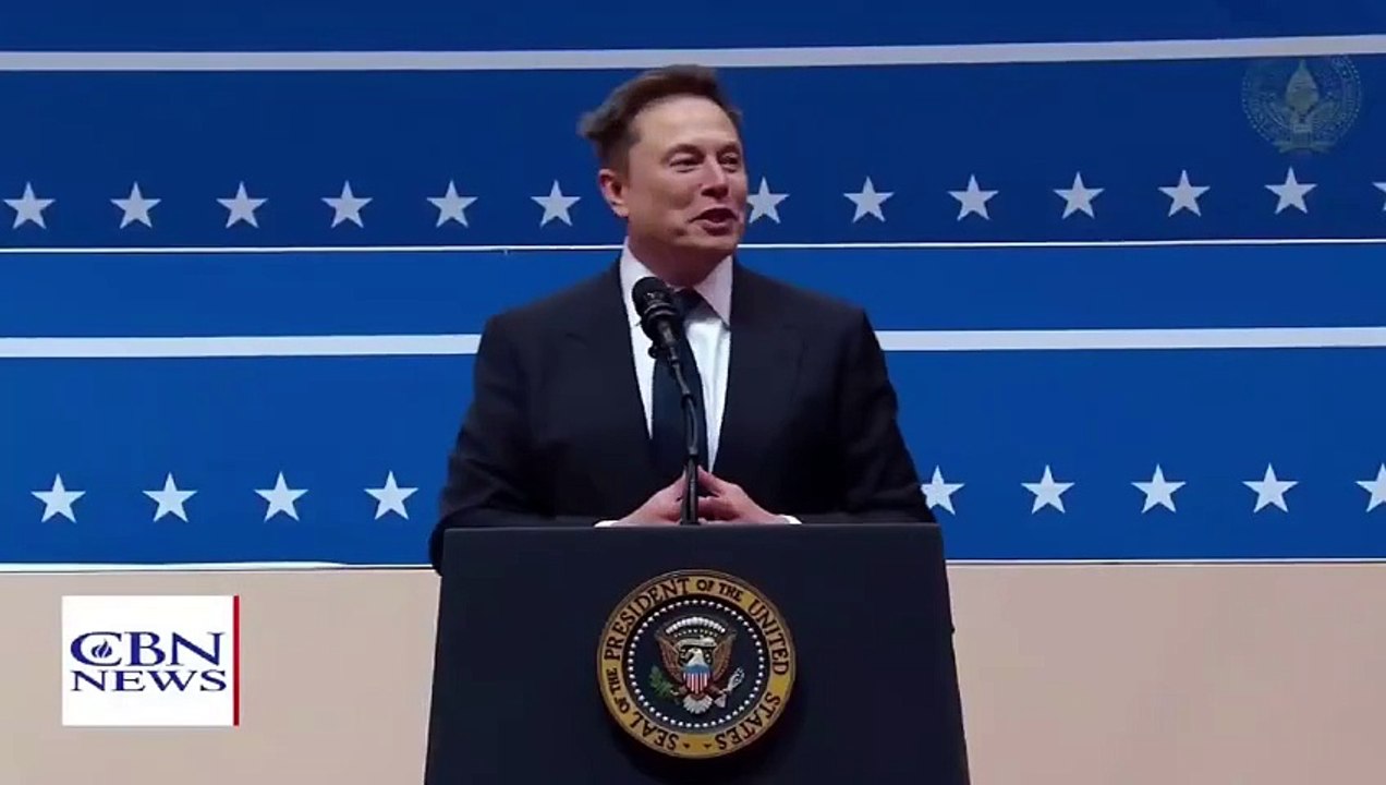 USA : Un geste d'Elon Musk, hier soir à la tribune, qualifié de "salut nazi" par des militants de gauche, là où d 'autres y voient un "salut romain" où une simple maladresse