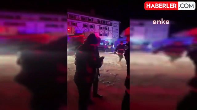 Bolu Kartalkaya'da Otel Yangını: İtfaiye Ekipleri Çalışmalara Devam Ediyor