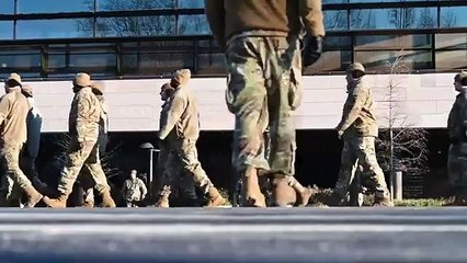 Washington D.C. on HIGH ALERT as 5,000 TROOPS DEPLOYED for 60th Presidential Inauguration!