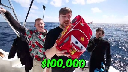 Would You Swim With Sharks 🦈For $100,000 | Mr Beast |