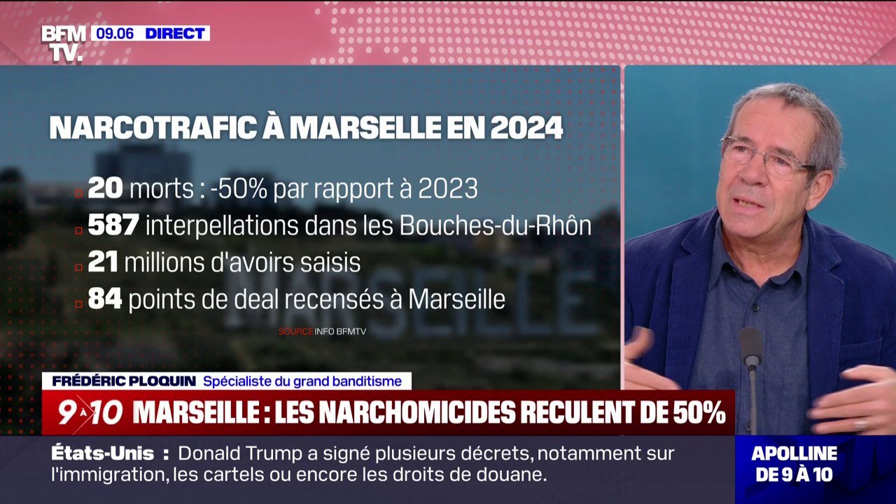 Narcotrafic dans les villes moyennes: "On peut parler de gangrène", explique Frédéric Ploquin, spécialiste du grand banditisme