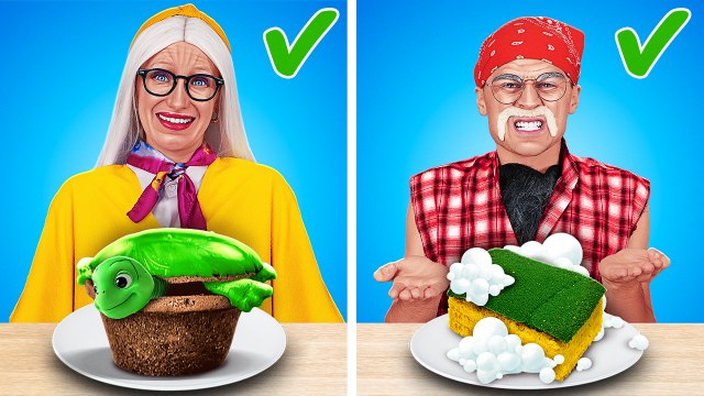 NOUVEAU 123 GO! Défi Culinaire : Bonne Grand-mère VS Mauvais Grand-père ! Recettes Secrètes Révélées