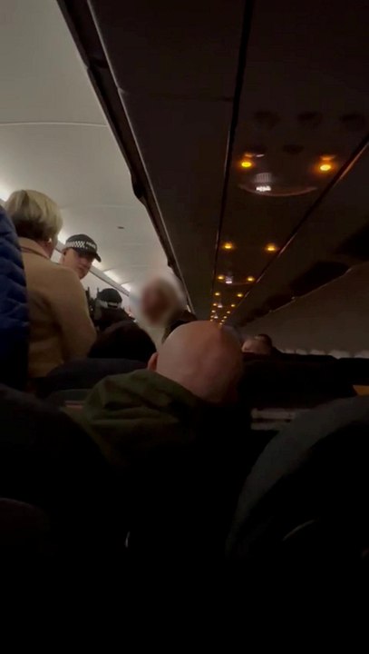 Passenger removed and arrested after racist rant