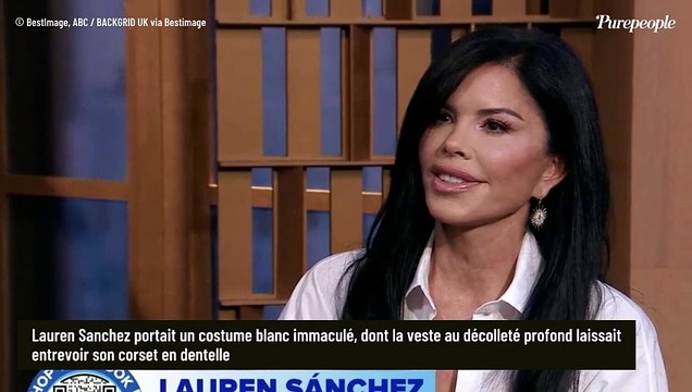 La fiancée de Jeff Bezos ne passe pas inaperçue à l'investiture de Donald Trump : sa tenue en cause...