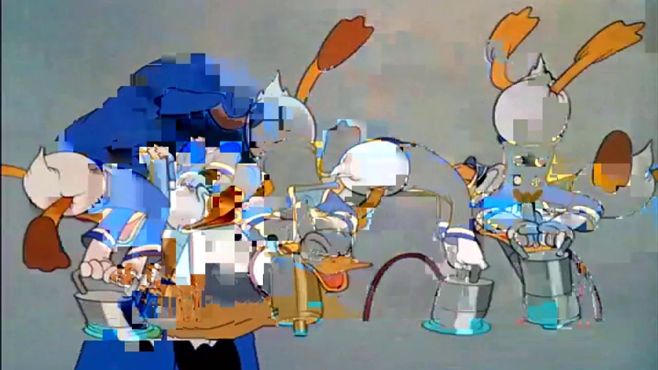 Donald Duck Cartoons 15 - The Riveter 1940 | Clash on the Construction Site