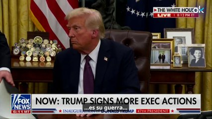 Trump en el Despacho Oval: "Me reuniré con Putin, no sé aún cuándo, pero será pronto"