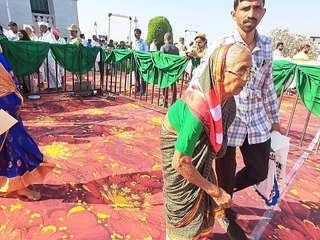 ಗಾಂಧೀಜಿಗೆ ಅಡುಗೆ ಮಾಡಿ ಕೊಟ್ಟಿದ್ದ ಅಜ್ಜಿ: ಈಗ ಅವರಿಗೆ 105 ವರ್ಷ: ಈಟಿವಿ ಭಾರತದ ಜೊತೆಗೆ ಇತಿಹಾಸದ ಮೆಲಕು