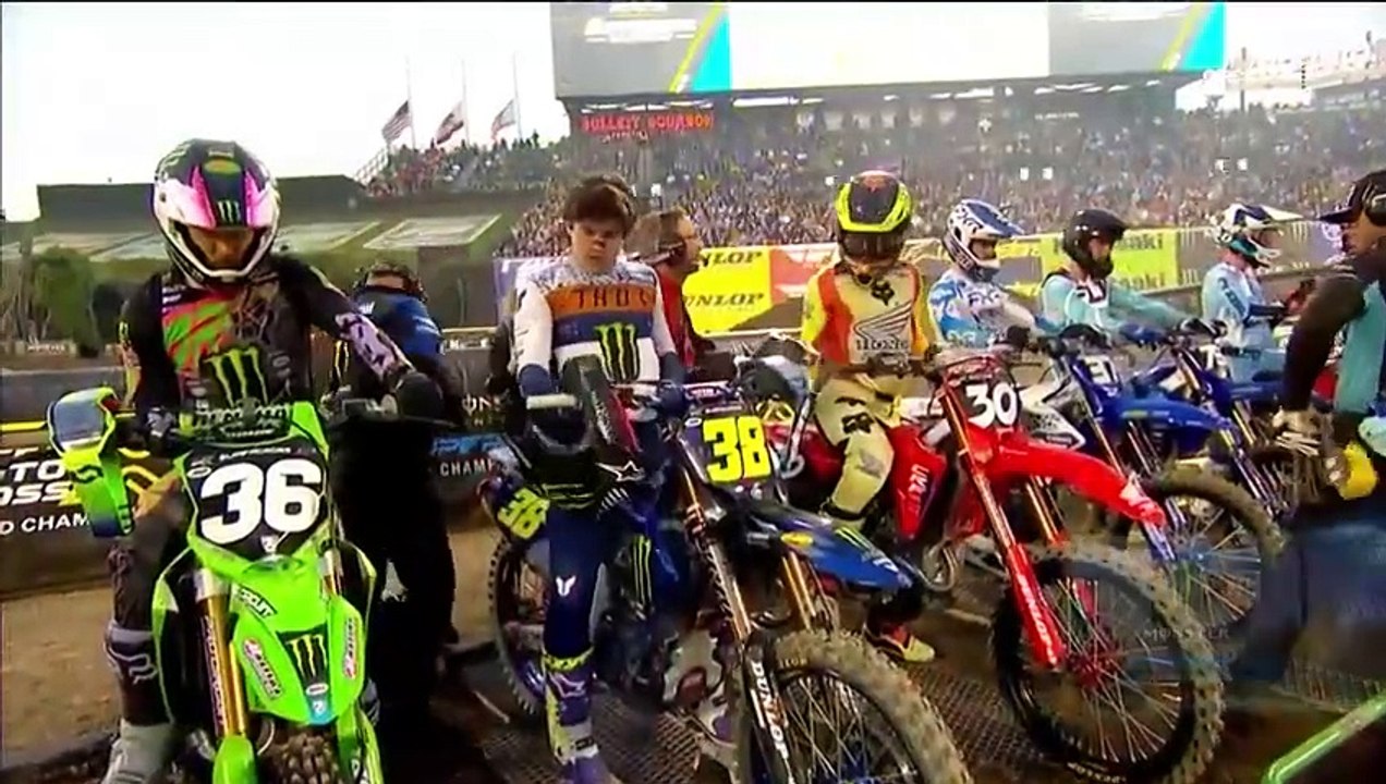 AMA Supercross 2025. Round 1. Anaheim Full Race Part 1 Video Dailymotion