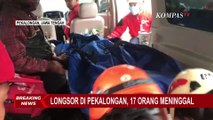 Akses Jalan Tertutup Longsor, Pencarian 8 Korban Hilang di Pekalongan Terkendala | CUACA BURUK