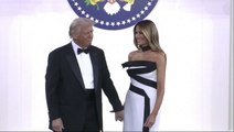 Watch: Donald Trump and wife Melania share first dance at inauguration ball