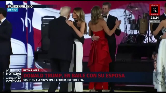 Donald Trump revive su baile inaugural con 'My Way' de Frank Sinatra