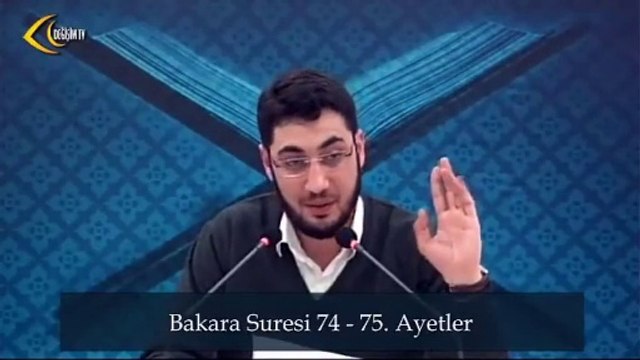 [32. Ders] Abdullah İmamoğlu İle Tefsîr-ul Furkân | Bakara Suresi 74-75. Ayetler
