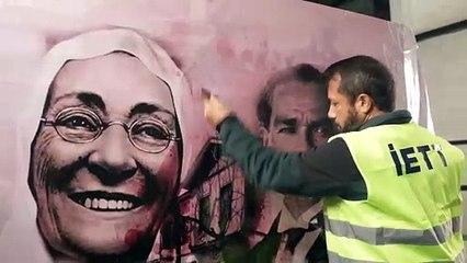 İETT'den Beşiktaş'ta anlamlı etkinlik: Zübeyde Hanım otobüsü yollarda