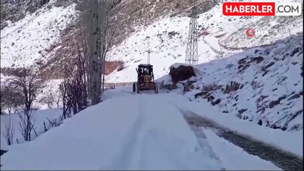 Şırnak'ta Kapalı 9 Köy Yolu Ulaşıma Açıldı