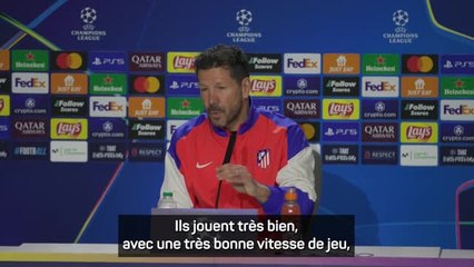 Atlético - Simeone : "Leverkusen est une équipe extraordinaire"