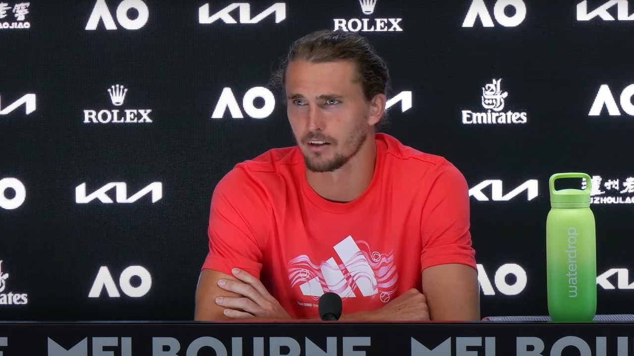 Tennis - Australian Open 2025 - Alexander Zverev : "Honestly, I think I have two more matches to play here"