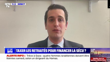 Taxer les retraités: "On prend ça quasiment comme une provocation", déclare Gaëtan Dussausaye(RN)