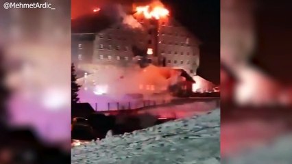 Al menos diez muertos y 32 heridos por el incendio de un hotel en el norte de Turquía