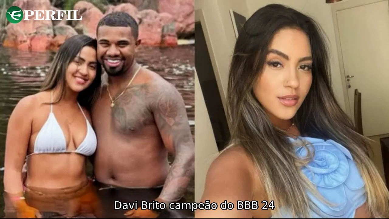 "Escândalos amorosos no ar: famosos revelam novidades que chocam fãs e seguidores nas redes sociais." - Davi Brito, Lore Improta e Amado Batista causando polêmica em Noronha.