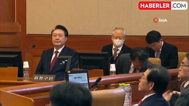 Güney Kore Devlet Başkanı Yoon, Azil Davasında Hakim Karşısında