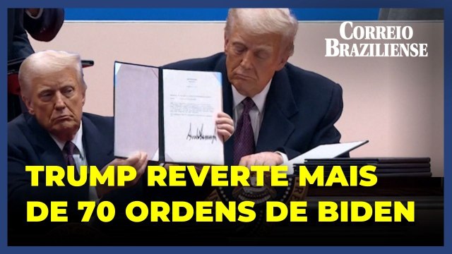 Trump promete caçada a imigrantes e assina uma série de decretos polêmicos