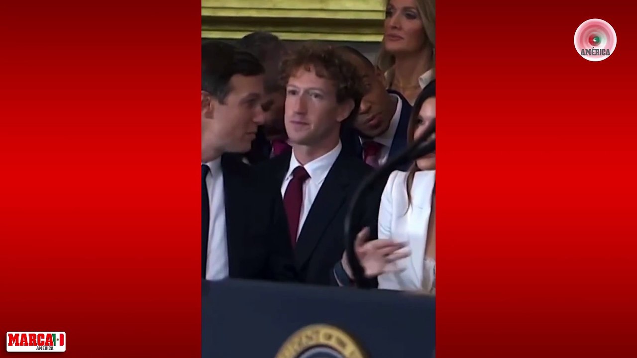 Mark Zuckerberg y el inapropiado momento con La...