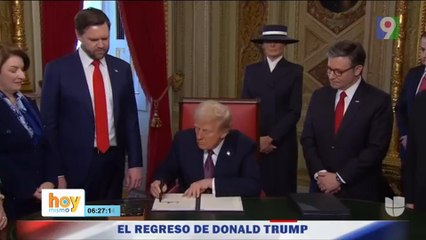 Donald Trump comienza su mandato cortando rabo y oreja | Hoy Mismo