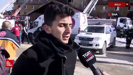 Bolu'daki otel faciasının tanıkları konuştu