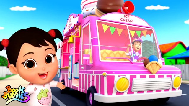 Boom Buddies Räder auf dem Eiswagen Mitsinglied und Fahrzeugreime für Kleinkinder