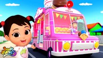 Boom Buddies Räder auf dem Eiswagen Mitsinglied und Fahrzeugreime für Kleinkinder