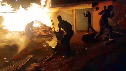 गोहर के नांड़ी में आगजनी आरा मशीन जलकर राख, दो अन्य दुकानें को ग्रामीणों ने जलने से बचाया