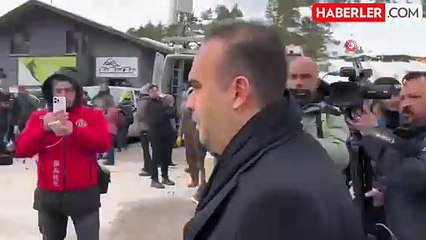 Bakan Kacır, Bolu'daki Otel Yangınına İlişkin İncelemelerde Bulundu