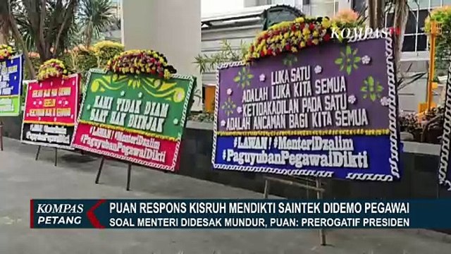 Puan Respons Kisruh Mendikti Didemo Pegawai, Menteri Satryo Harus Mundur?