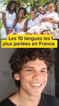 Les 10 langues les plus parlées en France