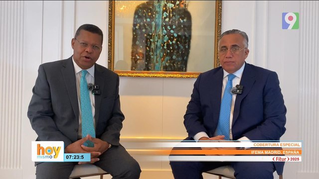 Dany Alcantara y Luisin Mejía desde Fitur Madrid España | Hoy Mismo