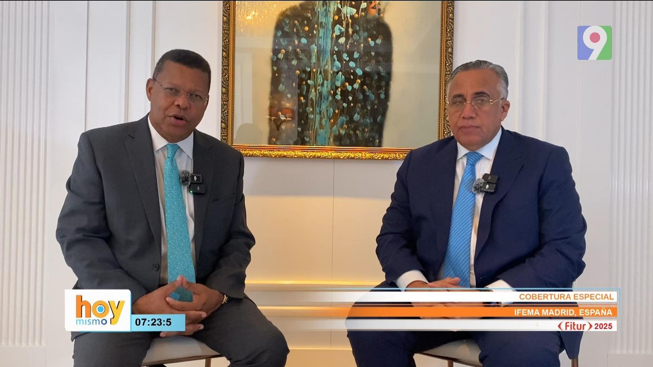 Dany Alcantara y Luisin Mejía desde "Fitur" Madrid España | Hoy Mismo