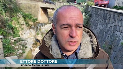 Alcara Li Fusi, danni pesanti per il maltempo