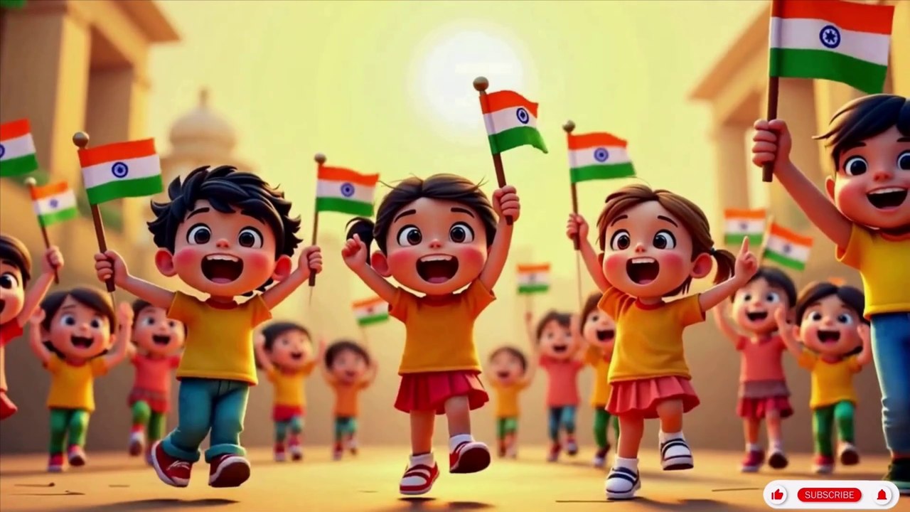 नन्हा मुन्ना राही 🇮🇳 Republic Day Kids Animation 2025 | School Function Special | देश का सिपाही - Baby Cartoon Animation | Nursery Rhymes & Kids