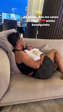 Graciele Lacerda sai sem a filha recém-nascida e desabafa: 'Coloquei para dormir e fui'