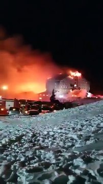 Turquie: 66 personnes sont mortes et 51 blessées, dont une grièvement, dans l'incendie d’un hôtel survenu dans une station de ski