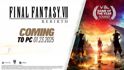 Final Fantasy 7 Rebirth Official PC Graphics Overview Trailer