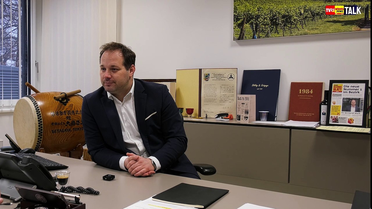 Neujahrsgespräche Daniel Resch Bezirksvorsteher Wien Döbling